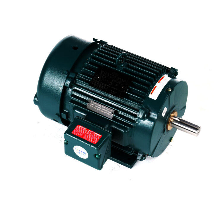 Severe Duty Motor, 7.50 HP, 3 Ph, 60 Hz, 460 V, 1800 RPM, 213T Frame, TEFC