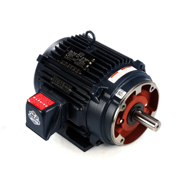 Encoder Motor, 7.50 HP, 3 Ph, 60 Hz, 230/460 V, 1800 RPM, 213TC Frame, TENV