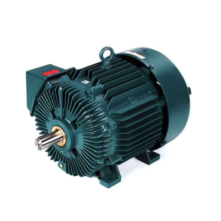 Severe Duty Motor, 40 HP, 3 Ph, 60 Hz, 460 V, 3600 RPM, 324TS Frame, TEFC