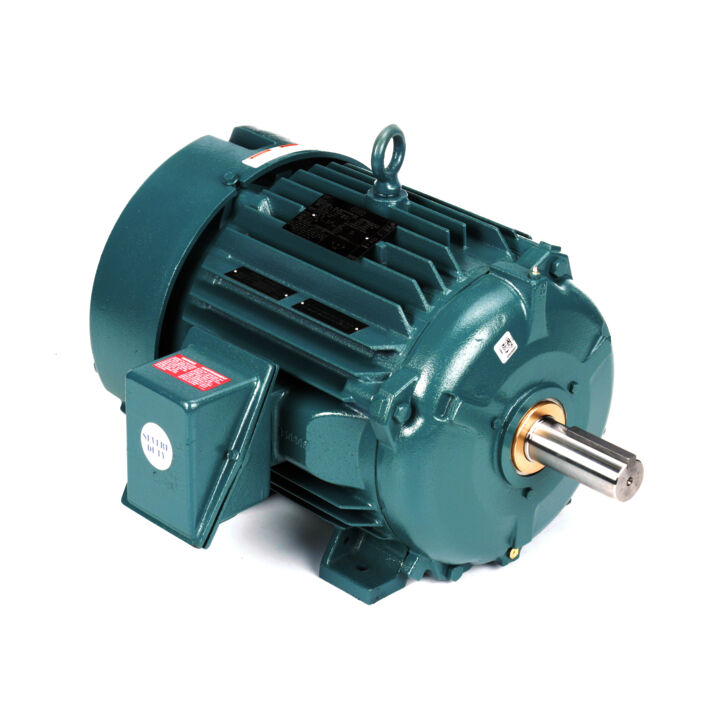 Severe Duty Motor, 25 HP, 3 Ph, 60 Hz, 460 V, 1800 RPM, 284T Frame, TEFC