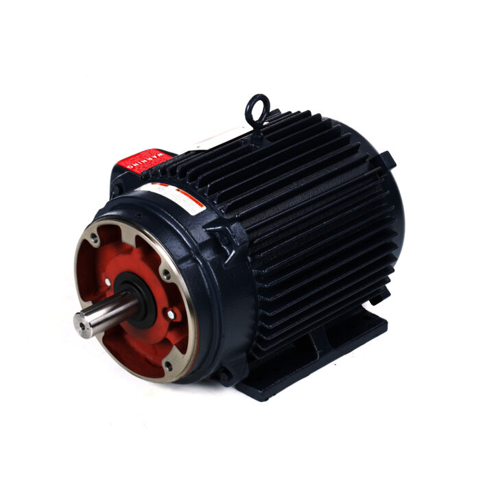 Encoder Motor, 10 HP, 3 Ph, 60 Hz, 230/460 V, 1800 RPM, 215TC Frame, TENV