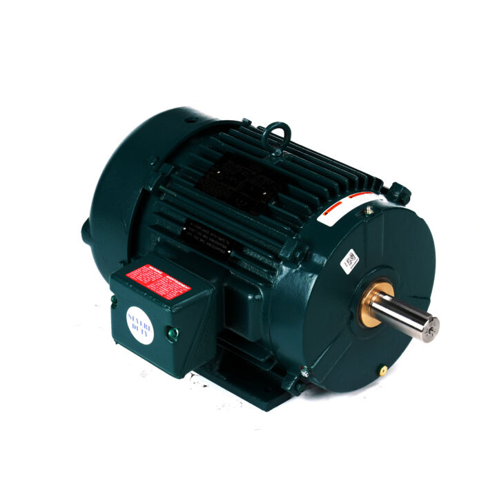 Severe Duty Motor, 7.50 HP, 3 Ph, 60 Hz, 460 V, 1800 RPM, 213T Frame, TEFC