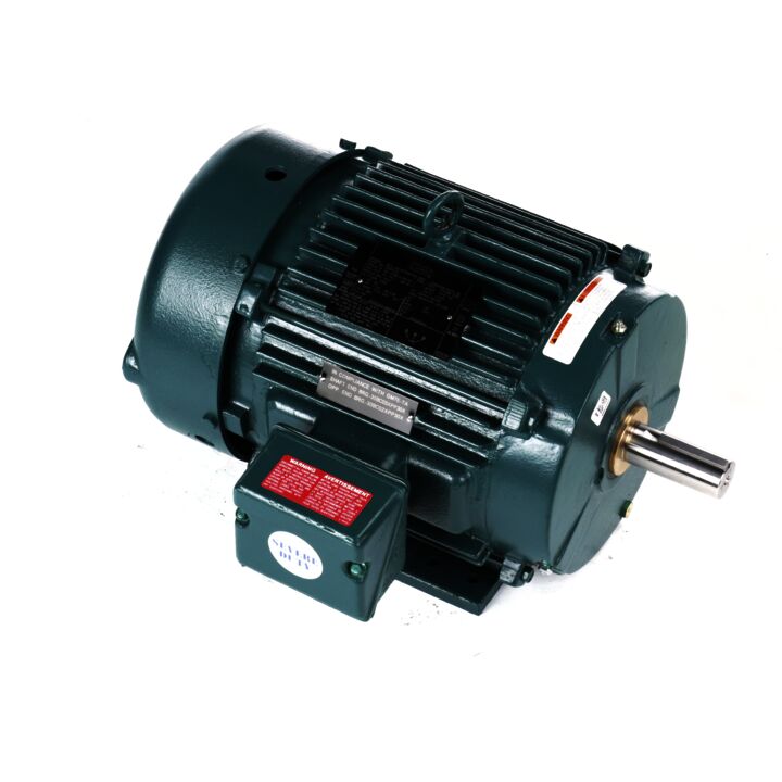 Severe Duty Motor, 7.50 HP, 3 Ph, 60 Hz, 460 V, 1800 RPM, 213T Frame, TEFC