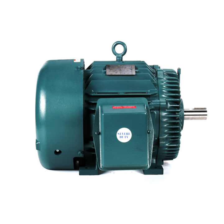 Severe Duty Motor, 40 HP, 3 Ph, 60 Hz, 460 V, 3600 RPM, 324TS Frame, TEFC