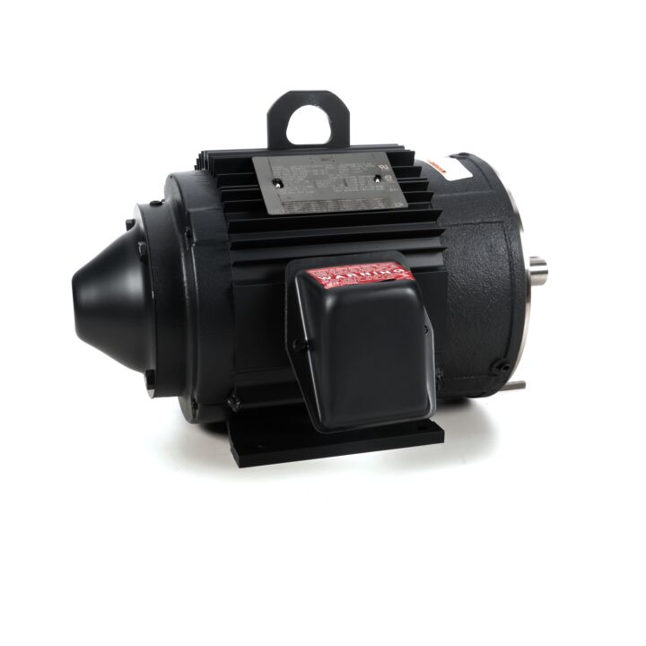 Speed Ratio Motor, 2 HP, 3 Ph, 60 Hz, 230/460 V, 1200 RPM, 184TC Frame, TENV