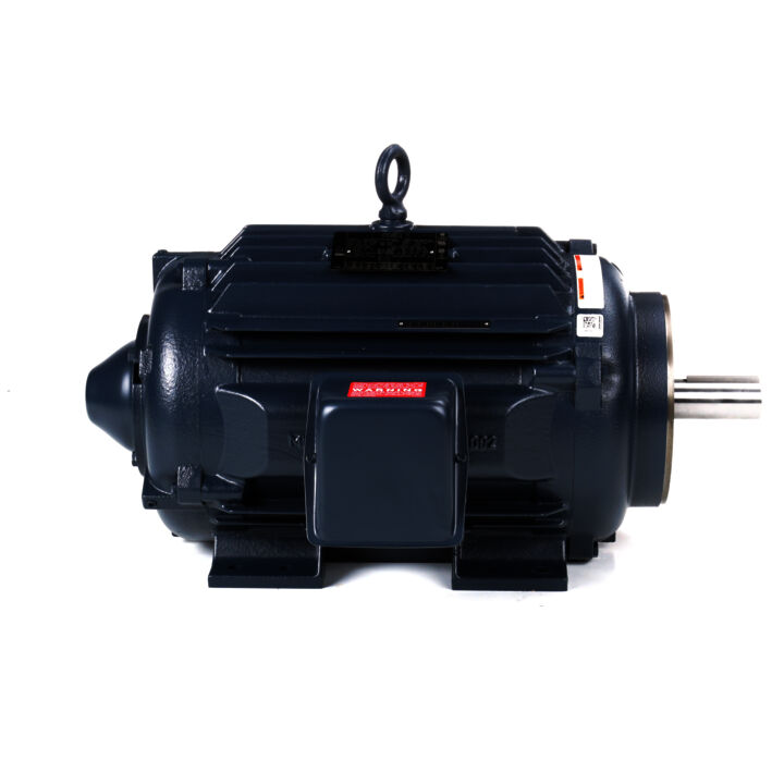 Encoder Motor, 20 HP, 3 Ph, 60 Hz, 230/460 V, 1800 RPM, 256TC Frame, TENV