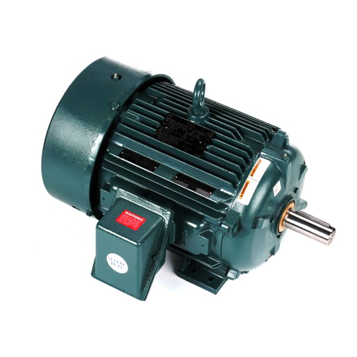 Severe Duty Motor, 20 HP, 3 Ph, 60 Hz, 460 V, 1800 RPM, 256T Frame, TEFC