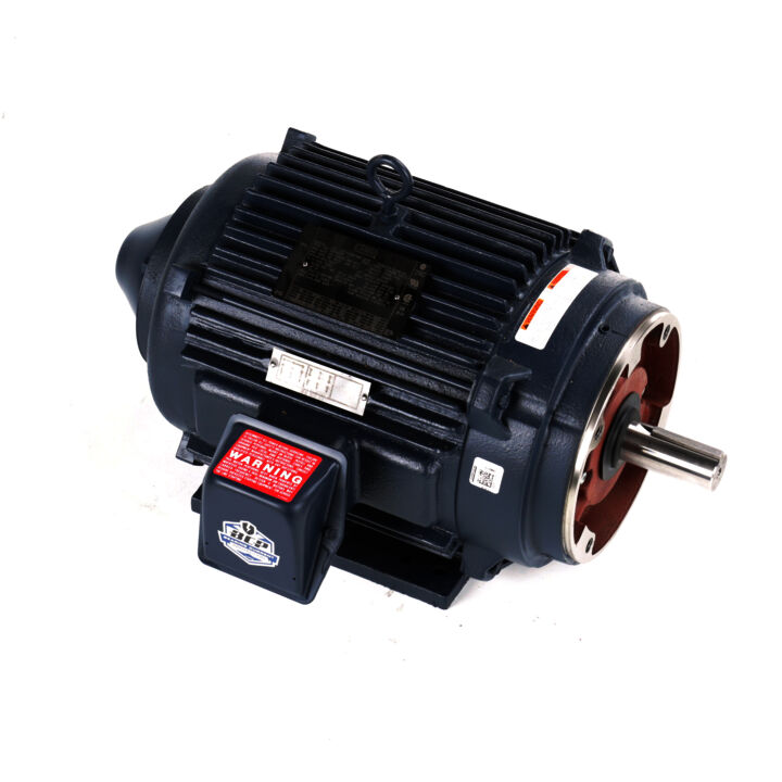 Encoder Motor, 10 HP, 3 Ph, 60 Hz, 230/460 V, 1800 RPM, 215TC Frame, TENV