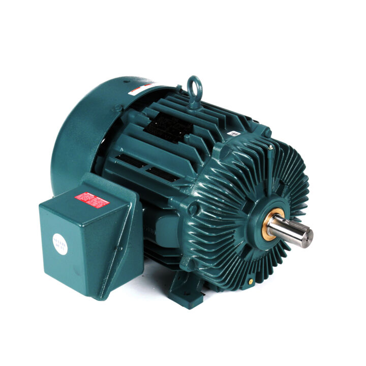 Severe Duty Motor, 40 HP, 3 Ph, 60 Hz, 460 V, 3600 RPM, 324TS Frame, TEFC