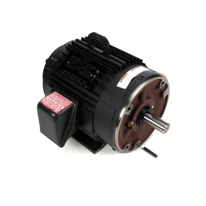 Speed Ratio Motor, 2 HP, 3 Ph, 60 Hz, 230/460 V, 1200 RPM, 184TC Frame, TENV