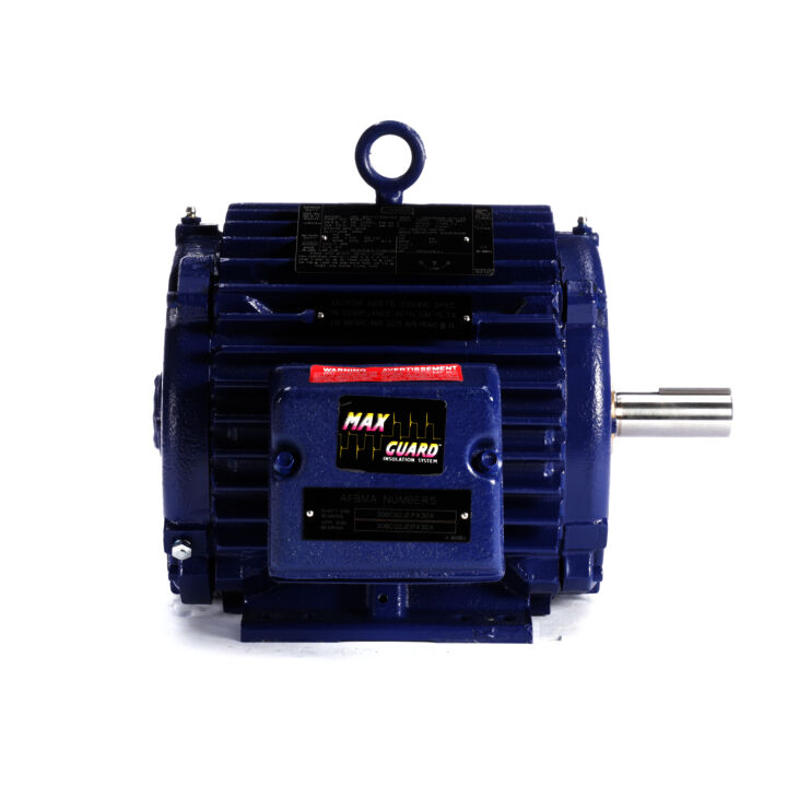 Severe Duty Motor, 1.50 HP, 3 Ph, 60 Hz, 460 V, 1200 RPM, 182T Frame, TENV