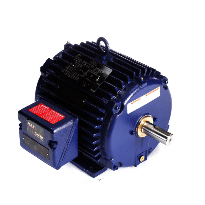 Severe Duty Motor, 1.50 HP, 3 Ph, 60 Hz, 460 V, 1200 RPM, 182T Frame, TENV