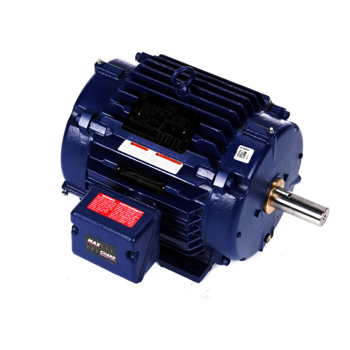 Severe Duty Motor, 7.50 HP, 3 Ph, 60 Hz, 230/460 V, 1800 RPM, 213T Frame, TEAO