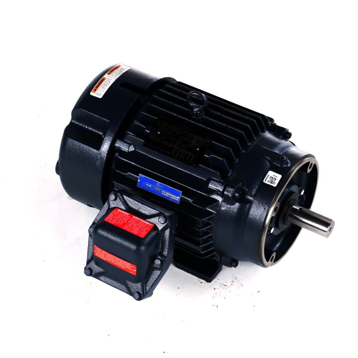 Explosion Proof Motor, 7.50 & 5 HP, 3 Ph, 60 & 50 Hz, 230/460 & 190/380 V, 1800 & 1500 RPM, 213TC Frame, EPFC