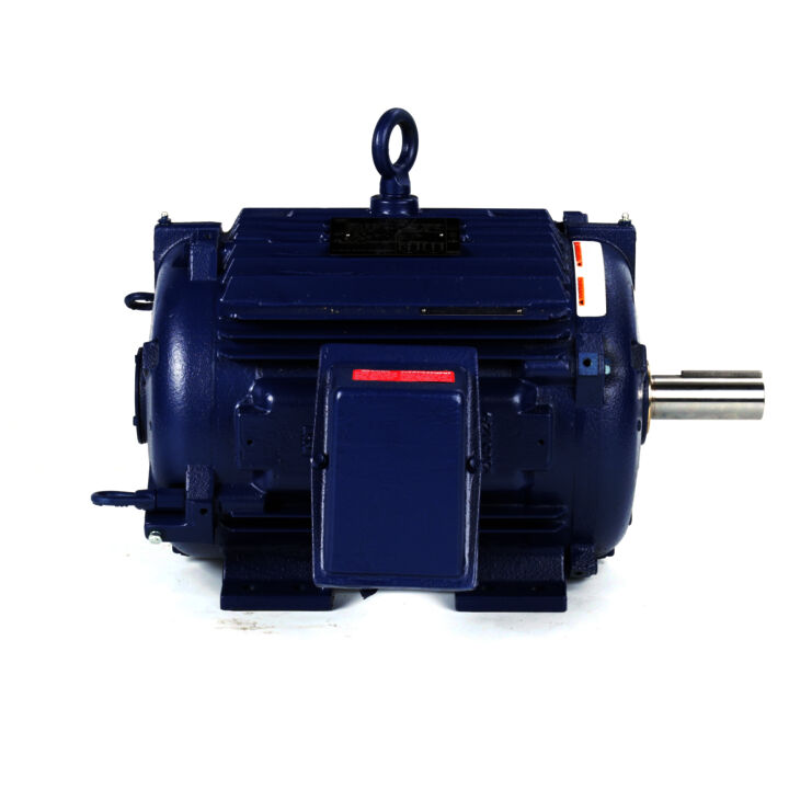 Severe Duty Motor, 20 HP, 3 Ph, 60 Hz, 230/460 V, 1800 RPM, 256TV Frame, TEAO