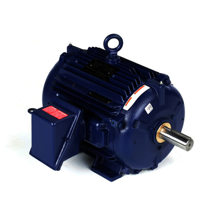 Severe Duty Motor, 20 HP, 3 Ph, 60 Hz, 230/460 V, 1800 RPM, 256TV Frame, TEAO