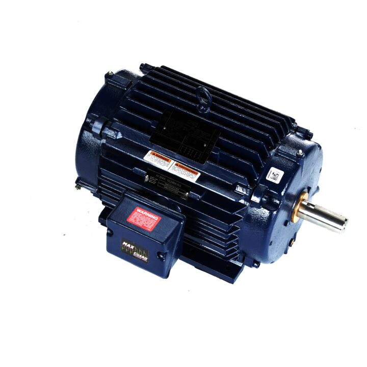 Severe Duty Motor, 10 HP, 3 Ph, 60 Hz, 230/460 V, 1800 RPM, 215T Frame, TEAO