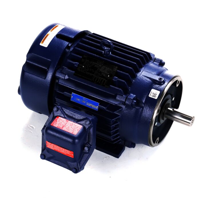 Explosion Proof Motor, 7.50 & 5 HP, 3 Ph, 60 & 50 Hz, 230/460 & 190/380 V, 3600 & 3000 RPM, 213TC Frame, EPFC