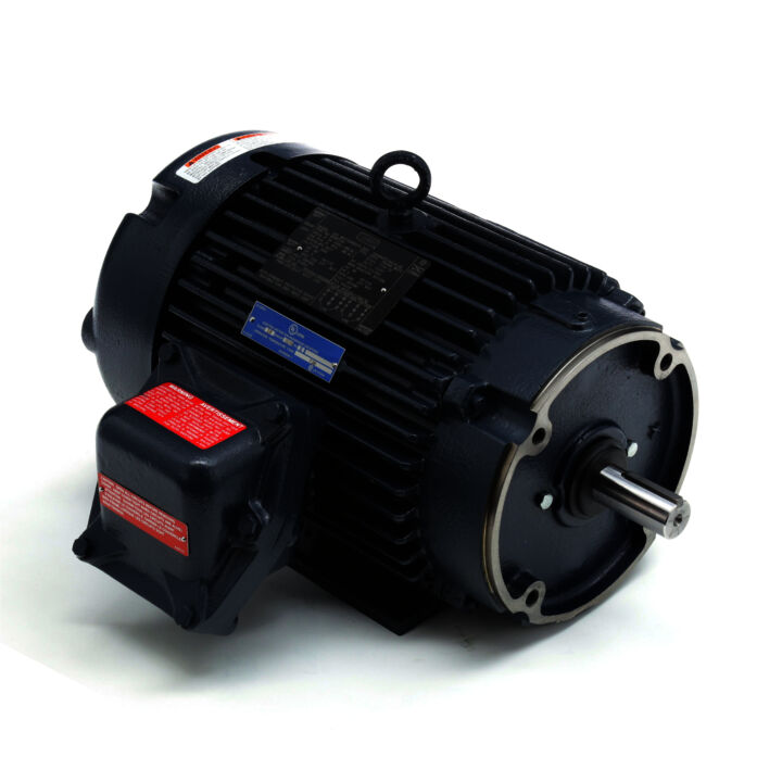 Explosion Proof Motor, 5 & 3 HP, 3 Ph, 60 & 50 Hz, 230/460 & 190/380 V, 1800 & 1500 RPM, 184TC Frame, EPFC