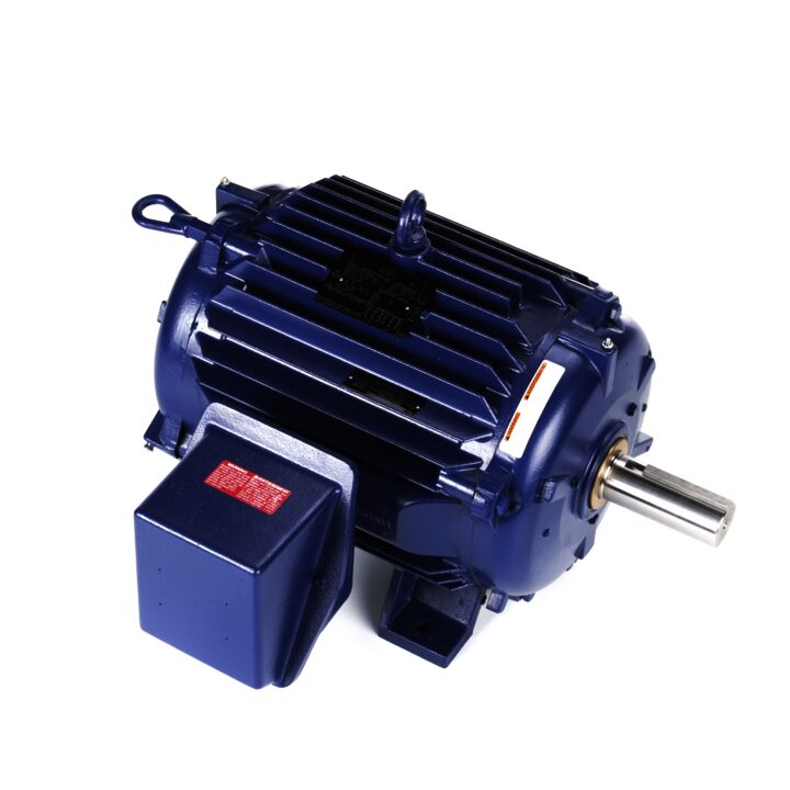 Severe Duty Motor, 40 HP, 3 Ph, 60 Hz, 230/460 V, 1800 RPM, 324TV Frame, TEAO