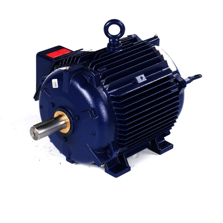 Severe Duty Motor, 15 HP, 3 Ph, 60 Hz, 230/460 V, 1800 RPM, 254TV Frame, TEAO