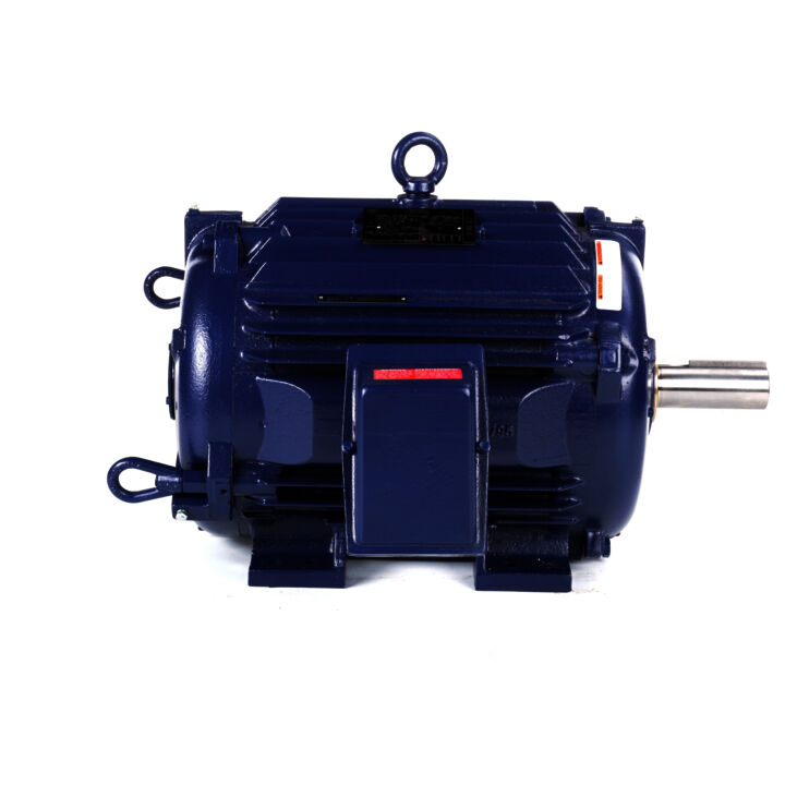 Severe Duty Motor, 25 HP, 3 Ph, 60 Hz, 230/460 V, 1800 RPM, 284TV Frame, TEAO