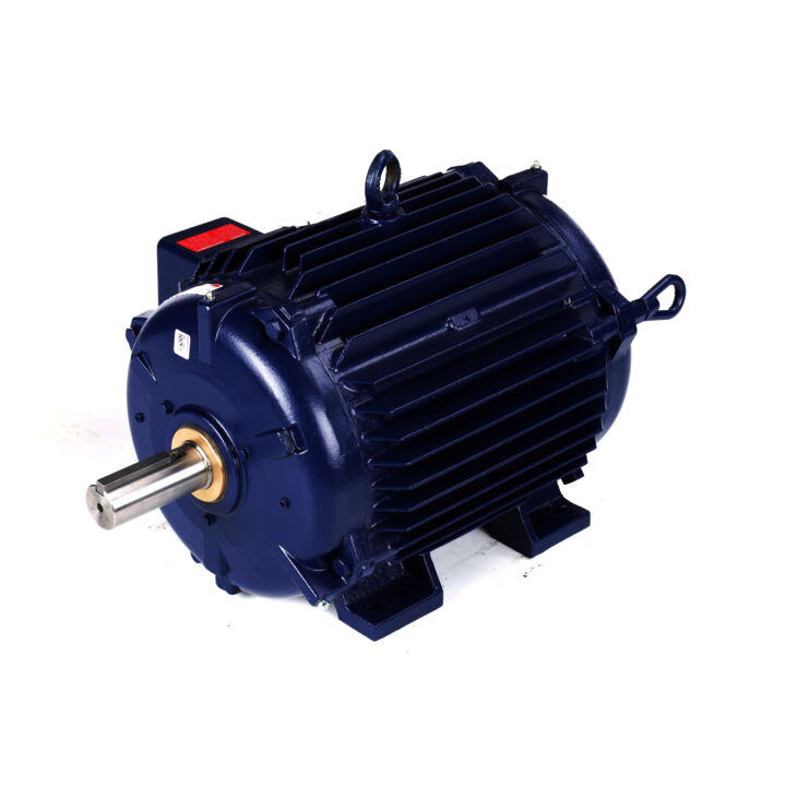 Severe Duty Motor, 25 HP, 3 Ph, 60 Hz, 230/460 V, 1800 RPM, 284TV Frame, TEAO