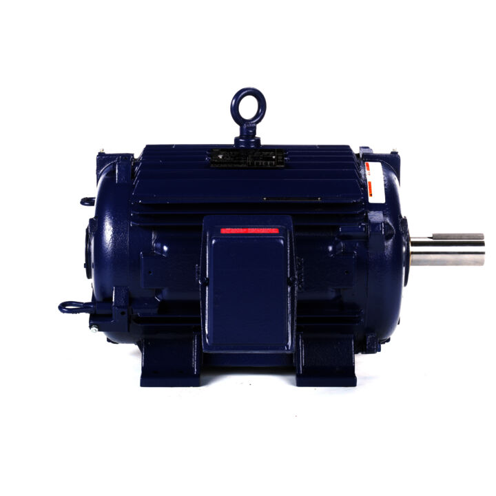 Severe Duty Motor, 30 HP, 3 Ph, 60 Hz, 230/460 V, 1800 RPM, 286TV Frame, TEAO