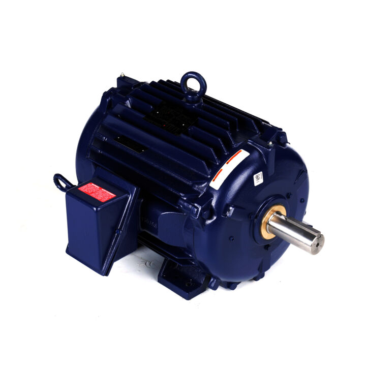 Severe Duty Motor, 25 HP, 3 Ph, 60 Hz, 230/460 V, 1800 RPM, 284TV Frame, TEAO