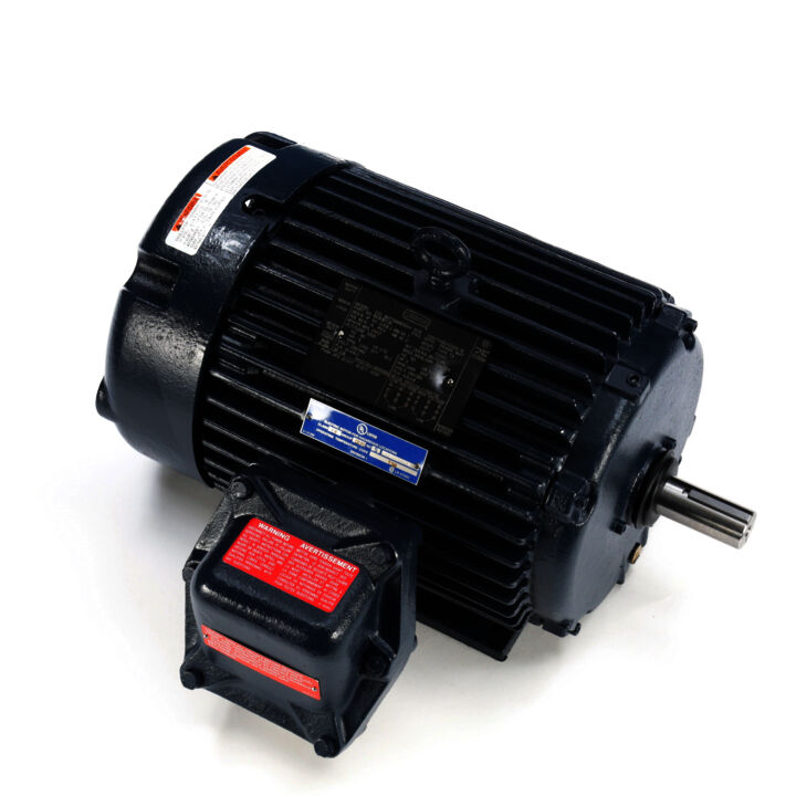 Explosion Proof Motor, 5 & 3 HP, 3 Ph, 60 & 50 Hz, 208-230/460 & 190/380 V, 1800 & 1500 RPM, 184T Frame, EPFC