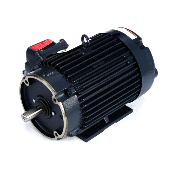 Explosion Proof Motor, 5 HP, 3 Ph, 60 Hz, 230/460 V, 3600 RPM, 184TC Frame, EPFC