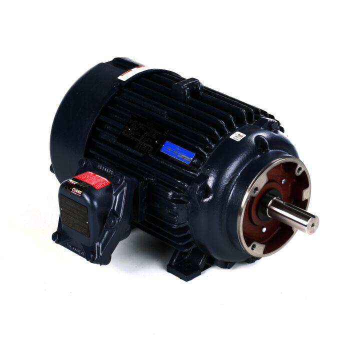 Explosion Proof Motor, 20 & 15 HP, 3 Ph, 60 & 50 Hz, 230/460 & 190/380 V, 1800 & 1500 RPM, 256TC Frame, EPFC