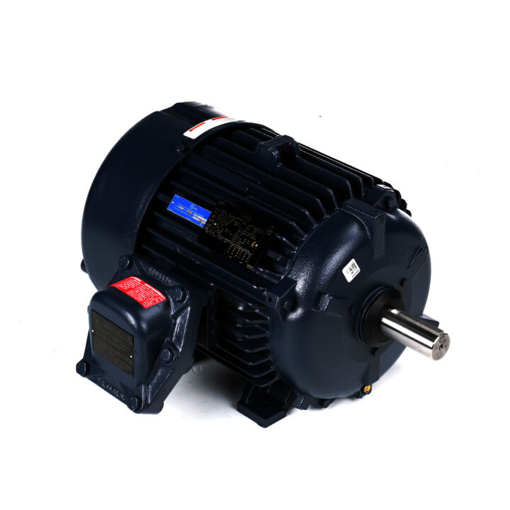 Explosion Proof Motor, 15 & 10 HP, 3 Ph, 60 & 50 Hz, 230/460 & 190/380 V, 1800 & 1500 RPM, 254T Frame, EPFC