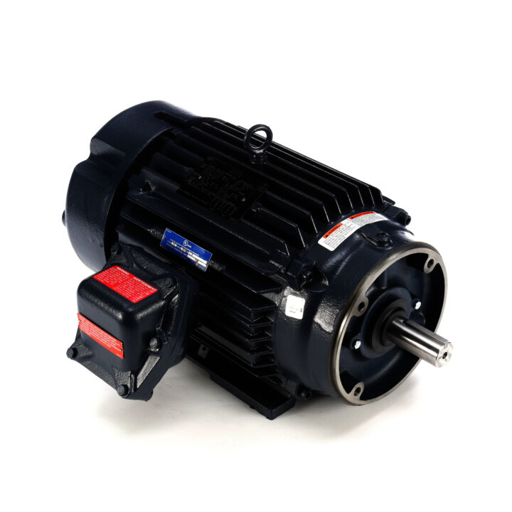 Explosion Proof Motor, 10 & 7.50 HP, 3 Ph, 60 & 50 Hz, 230/460 & 190/380 V, 1800 & 1500 RPM, 215TC Frame, EPFC