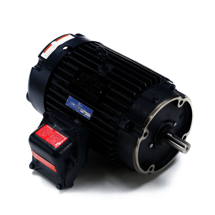Explosion Proof Motor, 5 & 3 HP, 3 Ph, 60 & 50 Hz, 230/460 & 190/380 V, 1800 & 1500 RPM, 184TC Frame, EPFC