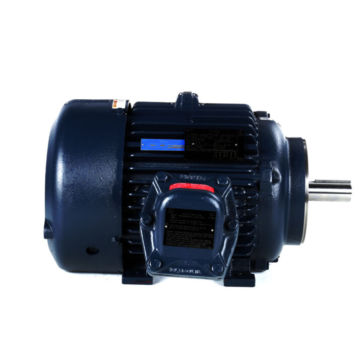 Explosion Proof Motor, 15 & 10 HP, 3 Ph, 60 & 50 Hz, 230/460 & 190/380 V, 1800 & 1500 RPM, 254TC Frame, EPFC