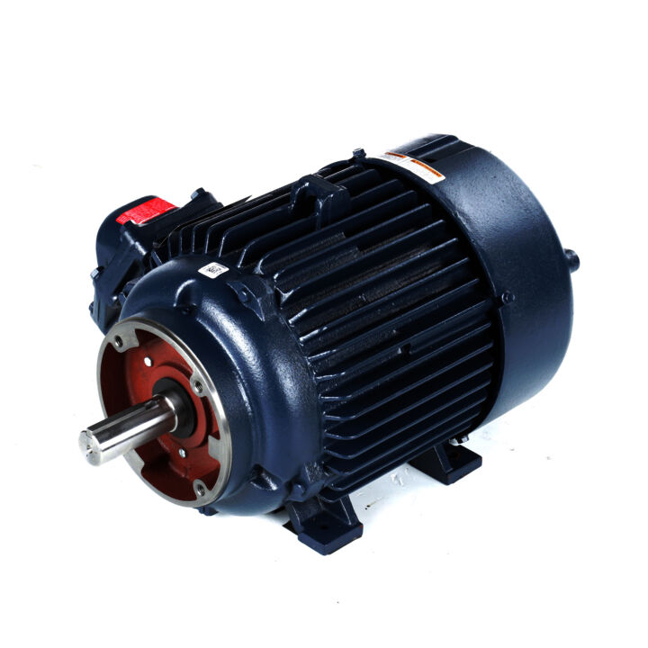 Explosion Proof Motor, 15 & 10 HP, 3 Ph, 60 & 50 Hz, 230/460 & 190/380 V, 1800 & 1500 RPM, 254TC Frame, EPFC