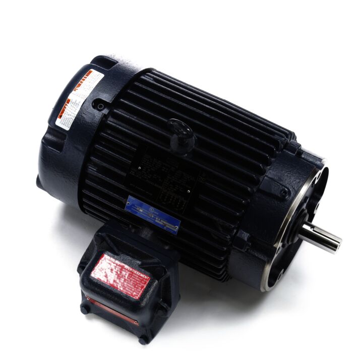 Explosion Proof Motor, 5 & 3 HP, 3 Ph, 60 & 50 Hz, 230/460 & 190/380 V, 1800 & 1500 RPM, 184TC Frame, EPFC