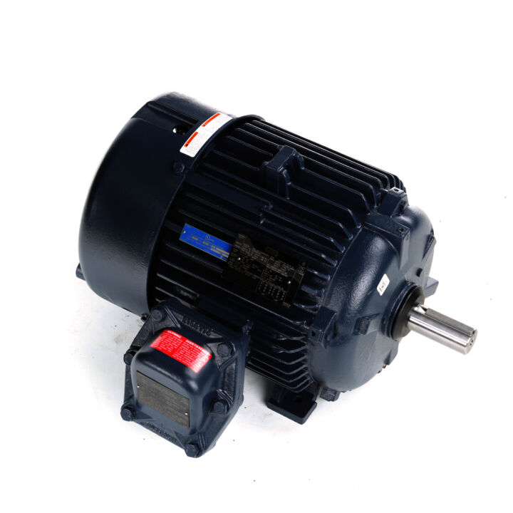 Explosion Proof Motor, 15 & 10 HP, 3 Ph, 60 & 50 Hz, 230/460 & 190/380 V, 1800 & 1500 RPM, 254T Frame, EPFC