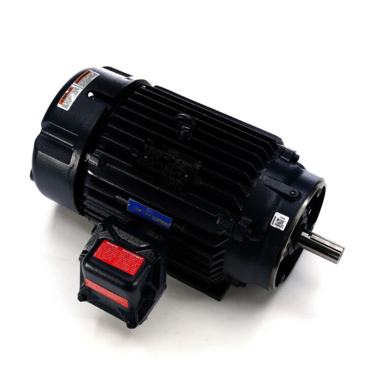 Explosion Proof Motor, 10 & 7.50 HP, 3 Ph, 60 & 50 Hz, 230/460 & 190/380 V, 3600 & 3000 RPM, 215TC Frame, EPFC