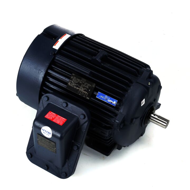 Explosion Proof Motor, 30 & 25 HP, 3 Ph, 60 & 50 Hz, 230/460 & 190/380 V, 3600 & 3000 RPM, 286TS Frame, EPFC