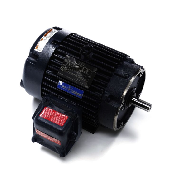 Explosion Proof Motor, 3 & 2 HP, 3 Ph, 60 & 50 Hz, 230/460 & 190/380 V, 1800 & 1500 RPM, 182TC Frame, EPFC