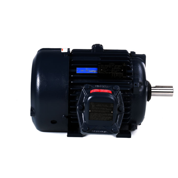 Explosion Proof Motor, 15 & 10 HP, 3 Ph, 60 & 50 Hz, 230/460 & 190/380 V, 1800 & 1500 RPM, 254T Frame, EPFC