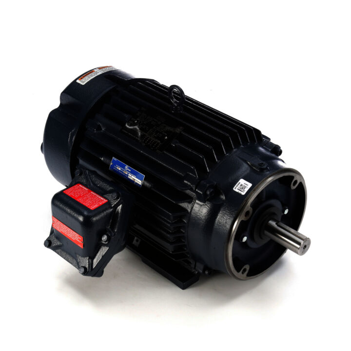 Explosion Proof Motor, 10 & 7.50 HP, 3 Ph, 60 & 50 Hz, 230/460 & 190/380 V, 3600 & 3000 RPM, 215TC Frame, EPFC