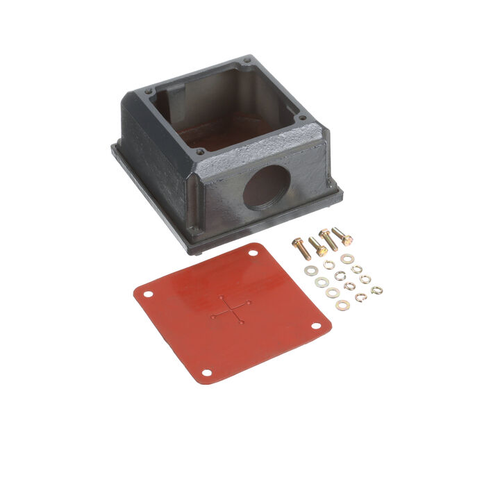 284-6T/TS, TEFC CAST IRON CON BOX
