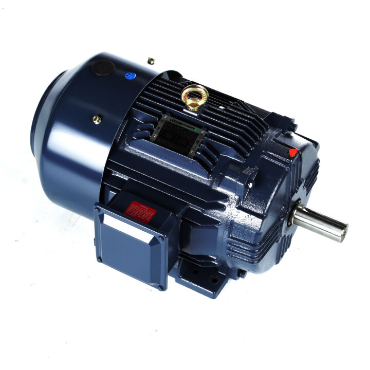 General Purpose Motor, 20 HP, 3 Ph, 60 Hz, 230/460 V, 1800 RPM, 256T Frame, TEFC