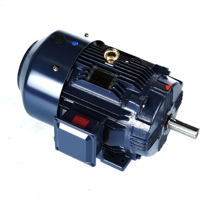 General Purpose Motor, 20 HP, 3 Ph, 60 Hz, 230/460 V, 1800 RPM, 256T Frame, TEFC