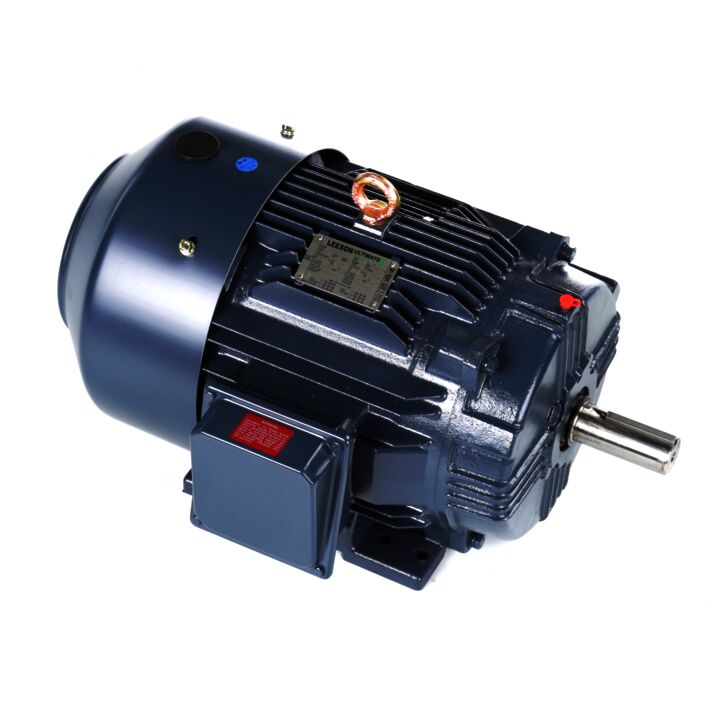 General Purpose Motor, 20 HP, 3 Ph, 60 Hz, 230/460 V, 3600 RPM, 256T Frame, TEFC