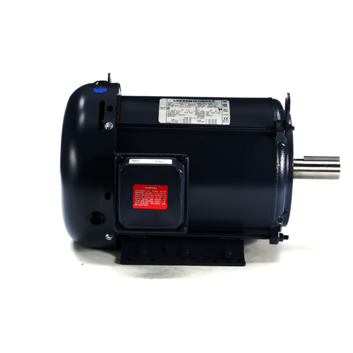 General Purpose Motor, 7.50 & 5 HP, 3 Ph, 60 & 50 Hz, 230/460 & 190/380 V, 3600 & 3000 RPM, 213T Frame, TEFC