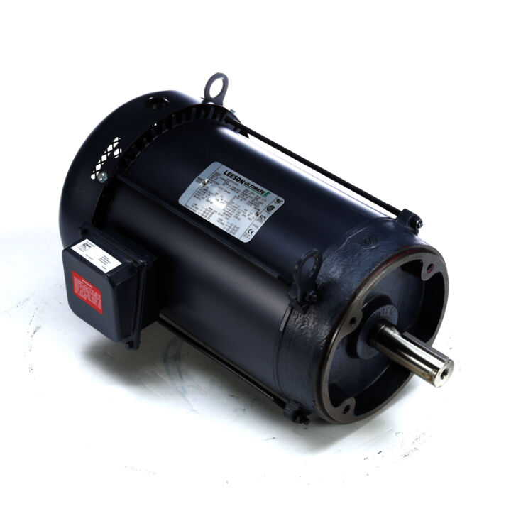 General Purpose Motor, 10 & 7.50 HP, 3 Ph, 60 & 50 Hz, 230/460 & 190/380 V, 3600 & 3000 RPM, 215TC Frame, TEFC